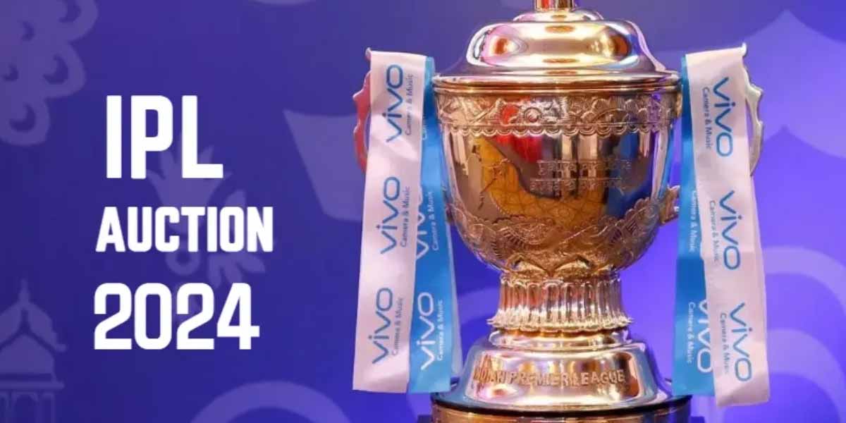 IPL Auction 2024: या दिवशी होणार आयपीएलचा लिलाव, तब्बल 1100 खेळाडूंच्या भवितव्याचा निणर्य; कोण ठरणार सर्वांत महागडा खेळाडू? जाणून घ्या मिनी लीलावाबद्दल सर्व माहिती एका क्लिकवर.